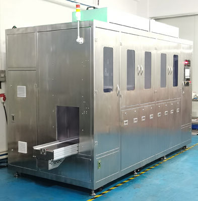18KW Kalıcı sepet temizleme makinesi Yarım iletken için Multiscene