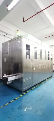 Döner püskürtme ile endüstriyel çoklu yuva sepet temizleme makinesi