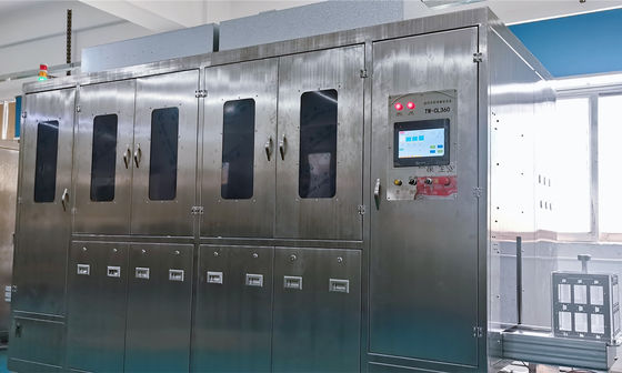 Dayanıklı 18KW Plastik Kutusu Çamaşır Makinesi Spray ile Çok Fonksiyonlu
