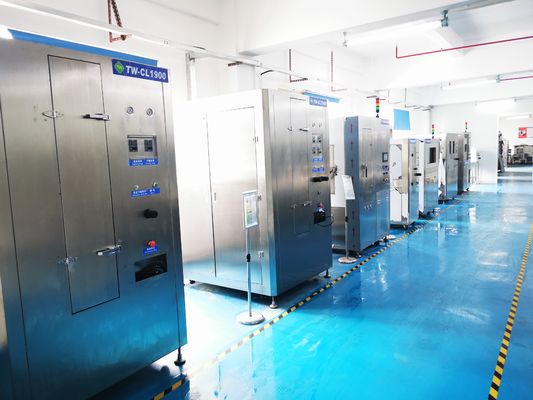 Dokunmatik ekranlı şablon temizleme makinesi 80L, dayanıklı yanlış yazılmış tablo temizleme ekipmanları
