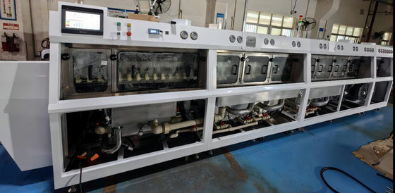 AC380V bileşen çamaşır makinesi, dayanıklı iç hatlı hassas temizlik ekipmanları