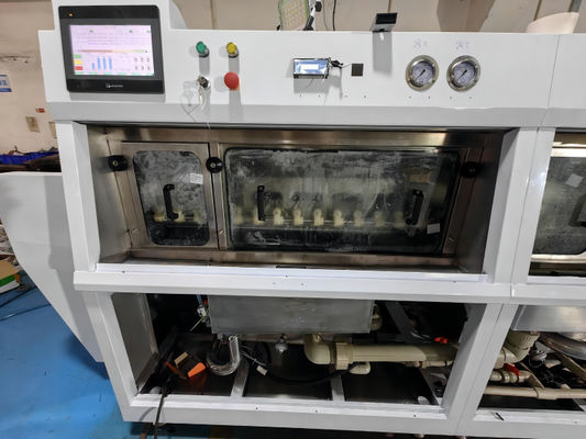 AC380V bileşen çamaşır makinesi, dayanıklı iç hatlı hassas temizlik ekipmanları